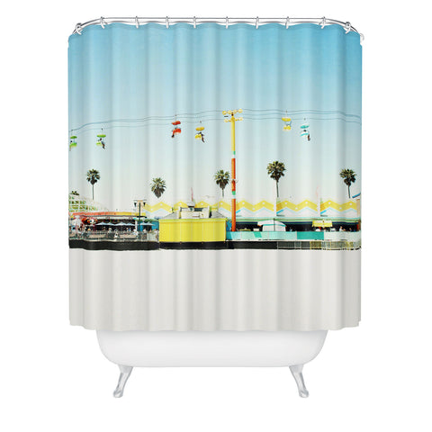 Bree Madden Santa Cruz Beach Shower Curtain