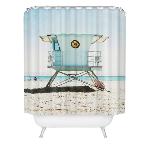 Bree Madden Santa Cruz Summer Shower Curtain