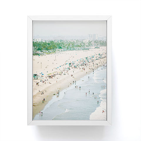 Bree Madden Santa Monica Beach Framed Mini Art Print