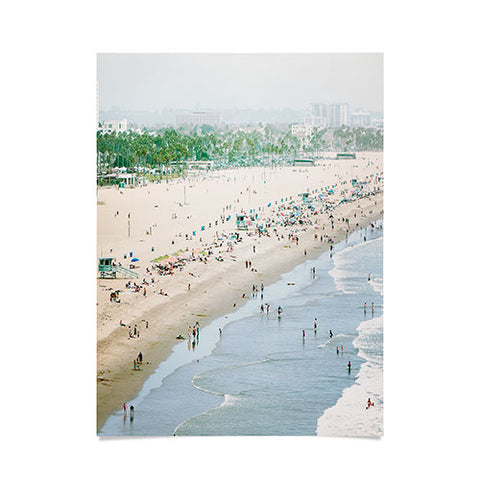 Bree Madden Santa Monica Beach Poster