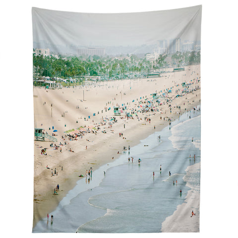 Bree Madden Santa Monica Beach Tapestry