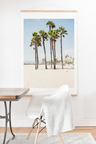 Bree Madden Santa Monica Palms Art Print And Hanger