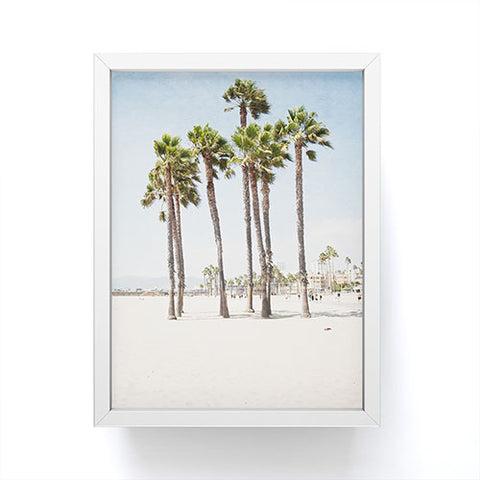 Bree Madden Santa Monica Palms Framed Mini Art Print
