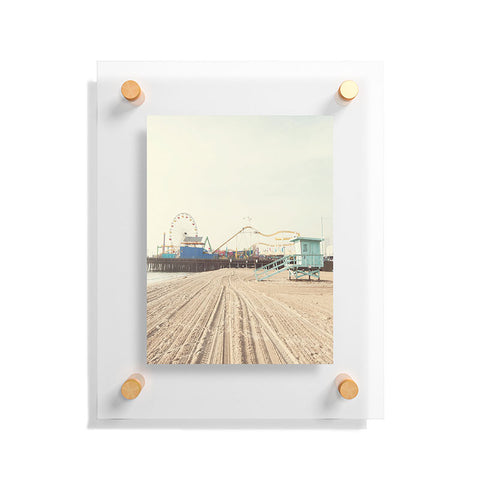 Bree Madden Santa Monica Pier Floating Acrylic Print