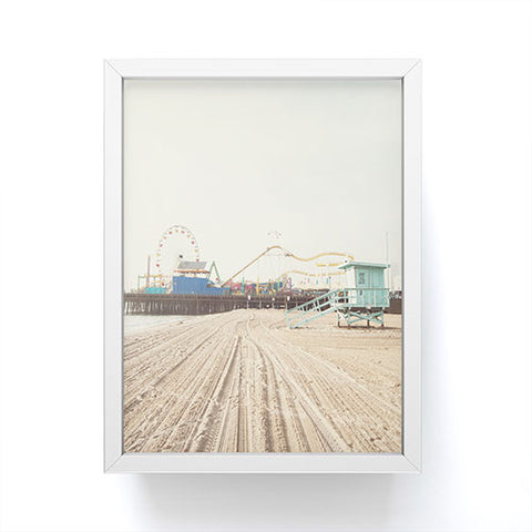 Bree Madden Santa Monica Pier Framed Mini Art Print