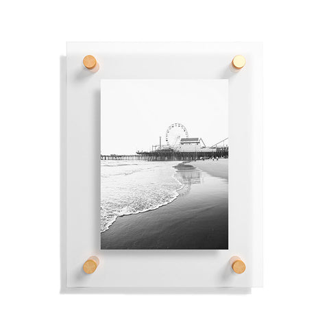 Bree Madden Santa Monica Sundown Floating Acrylic Print