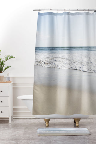 Bree Madden Sea Sky Shower Curtain And Mat