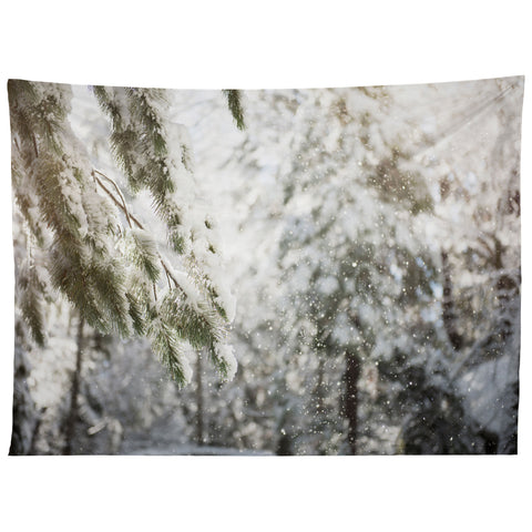 Bree Madden Snow Falling Tapestry