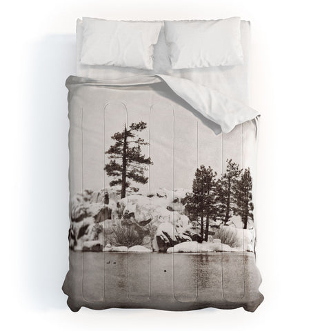 Bree Madden Snowy Lake Comforter