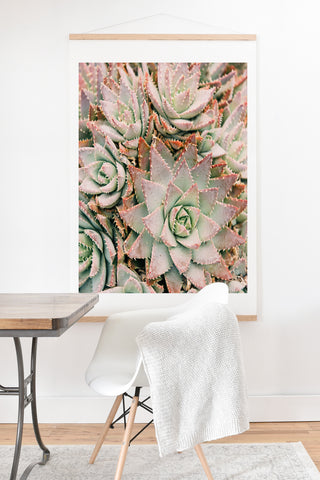 Bree Madden Succulent Art Print And Hanger