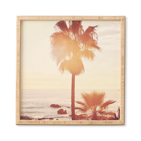 Bree Madden Sunray Palms Framed Wall Art