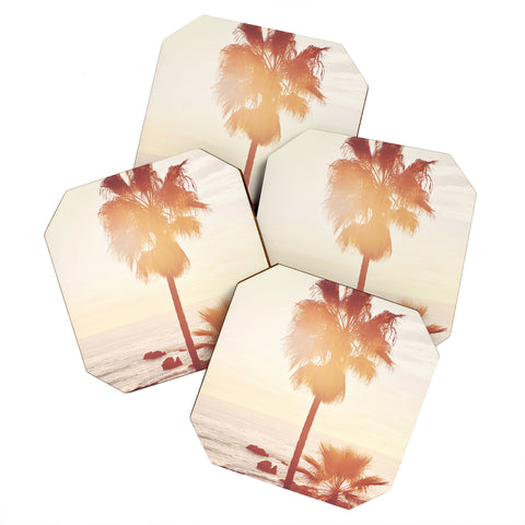 Bree Madden Sunray Palms Coaster Set
