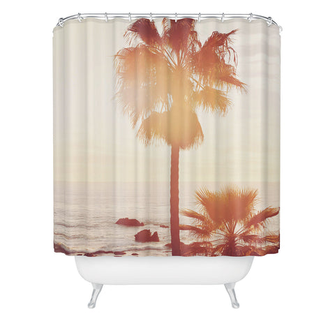 Bree Madden Sunray Palms Shower Curtain