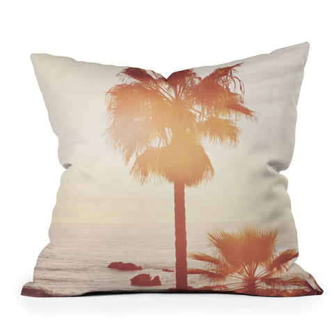 Bree Madden Sunray Palms Throw Pillow