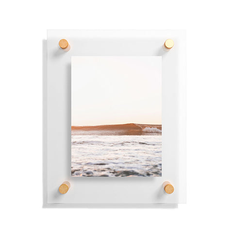 Bree Madden Sunset Surf Floating Acrylic Print