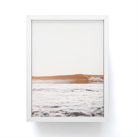 Bree Madden Sunset Surf Framed Mini Art Print