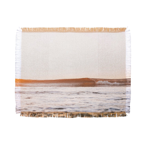 Bree Madden Sunset Surf Throw Blanket