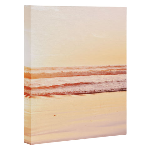 Bree Madden Sunset Tangerine Art Canvas