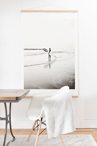 Bree Madden Surf Check Art Print And Hanger