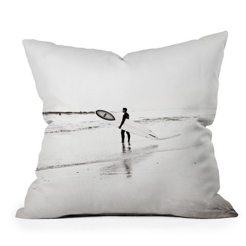 Bree Madden Surf Check Throw Pillow