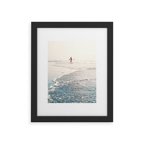 Bree Madden Surfer Dude Framed Art Print