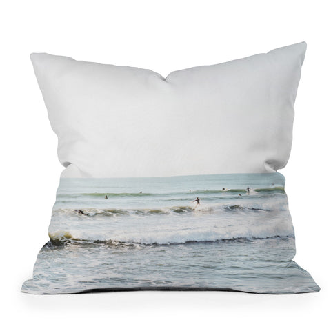 Bree Madden Surfers Point Throw Pillow