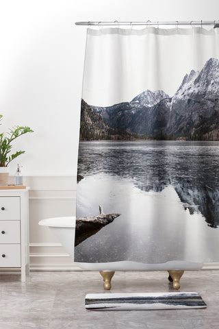 Bree Madden The Lake Shower Curtain And Mat
