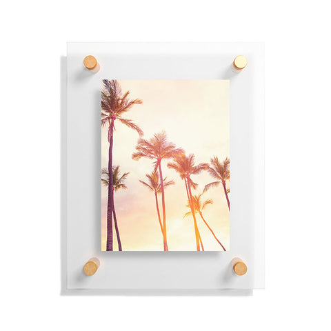Bree Madden Topical Sunset Floating Acrylic Print