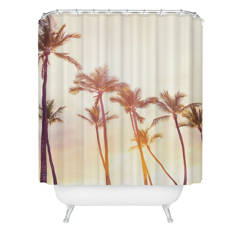 Bree Madden Topical Sunset Shower Curtain
