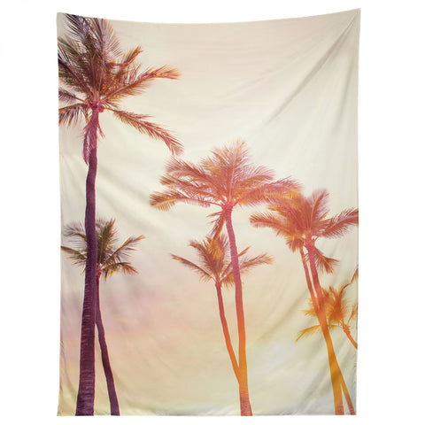 Bree Madden Topical Sunset Tapestry