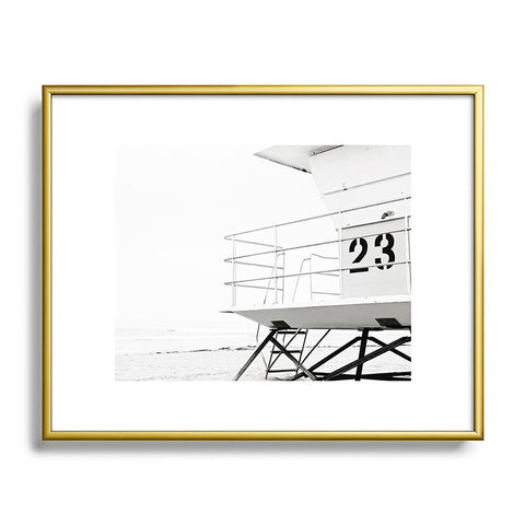Bree Madden Tower 23 Metal Framed Art Print