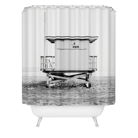 Bree Madden Tower South Pier Shower Curtain