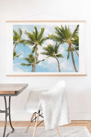 Bree Madden Tropic Palms Art Print And Hanger