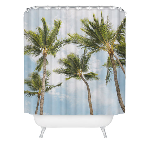 Bree Madden Tropic Palms Shower Curtain