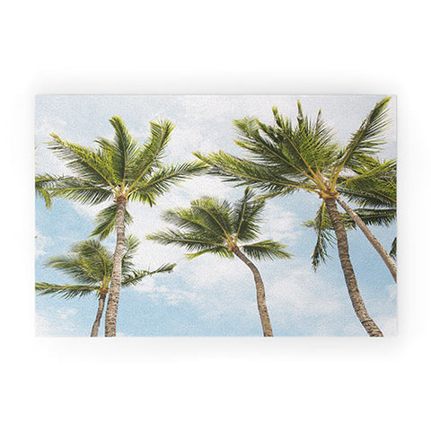 Bree Madden Tropic Palms Welcome Mat
