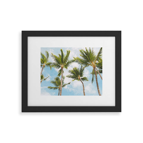 Bree Madden Tropic Palms Framed Art Print
