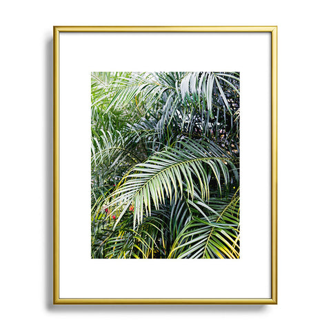 Bree Madden Tropical Jungle Metal Framed Art Print