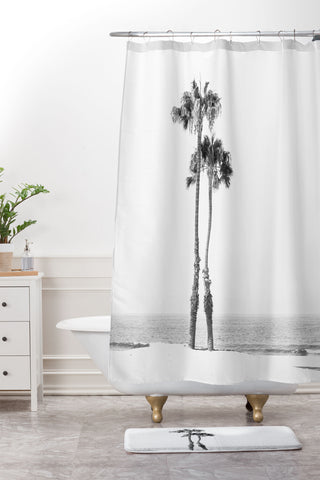 Bree Madden Two Palms Shower Curtain And Mat