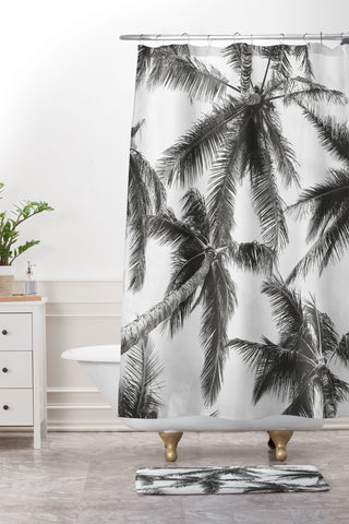 Bree Madden Under The Palms Shower Curtain And Mat