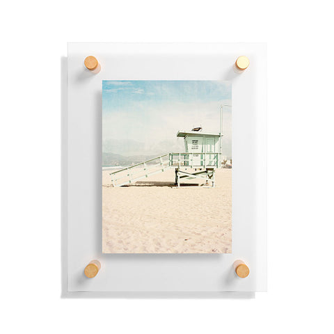 Bree Madden Venice Beach Tower Floating Acrylic Print