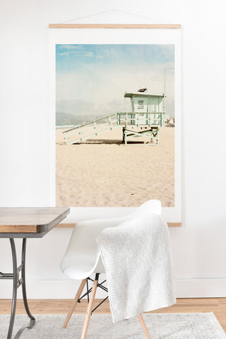 Bree Madden Venice Beach Tower Art Print And Hanger