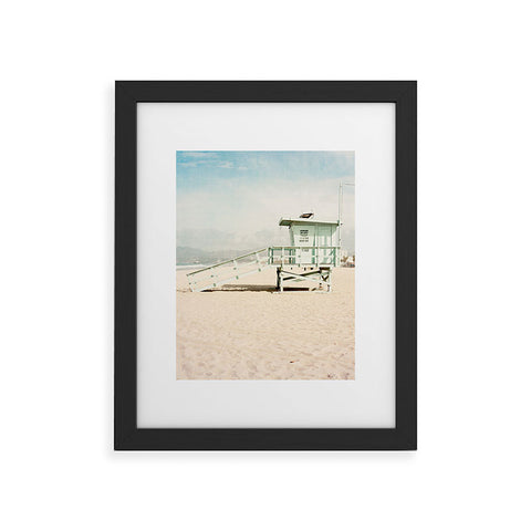 Bree Madden Venice Beach Tower Framed Art Print