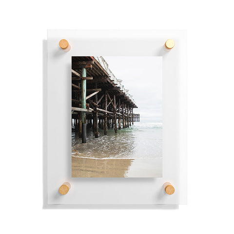 Bree Madden Wooden Pier Floating Acrylic Print