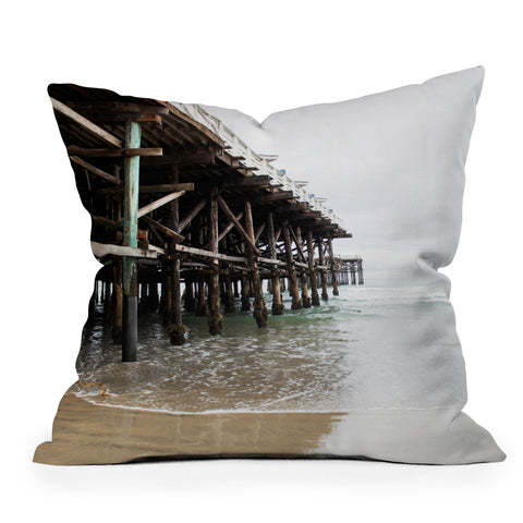 Bree Madden Wooden Pier Outdoor Throw Pillow