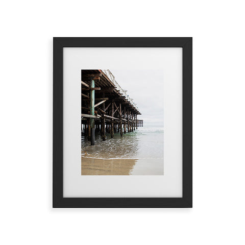 Bree Madden Wooden Pier Framed Art Print