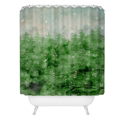 Brian Buckley a place stars go to Shower Curtain