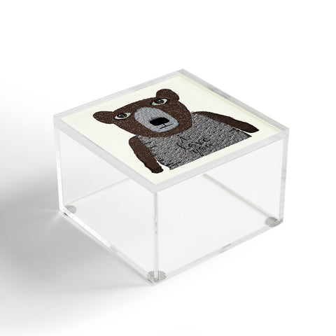 Brian Buckley Bear Cares Acrylic Box
