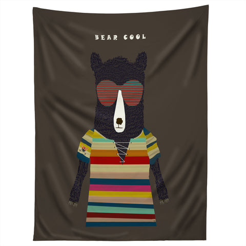 Brian Buckley Bear Cool Tapestry