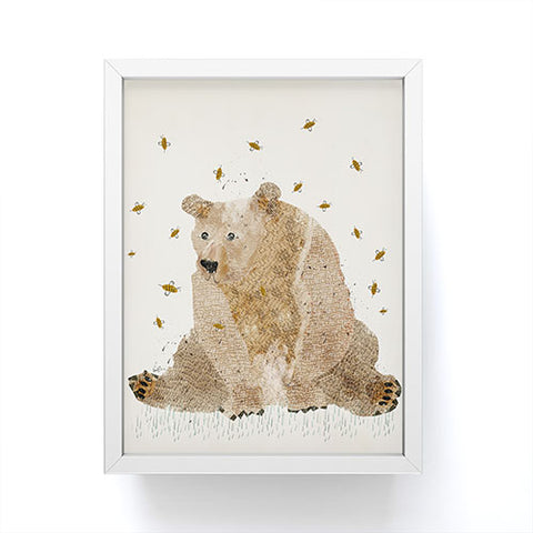 Brian Buckley bear grizzly Framed Mini Art Print