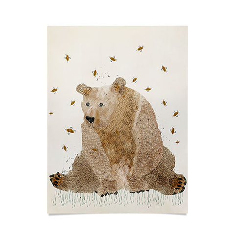 Brian Buckley bear grizzly Poster